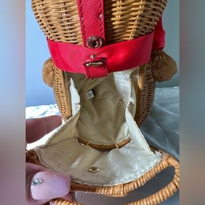 🛑SOLD🛑 - Kate spade Wicker Teddy Bear (Part 2 of 2).